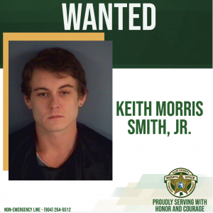 Keith Morris Smith, Jr. wanted poster