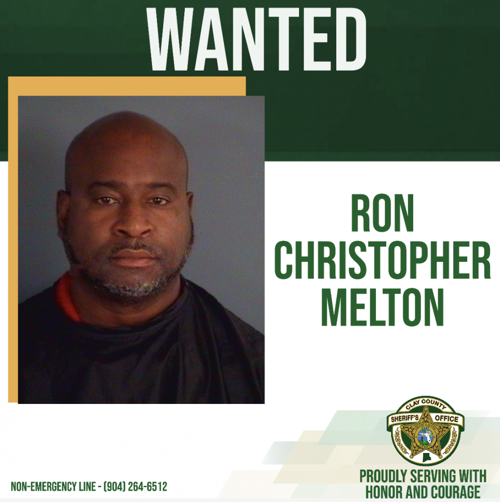 Wanted poster of Ron Melton