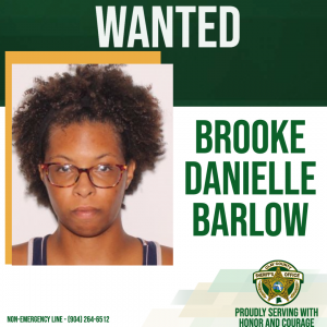 Wanted poster of Brooke Barlow